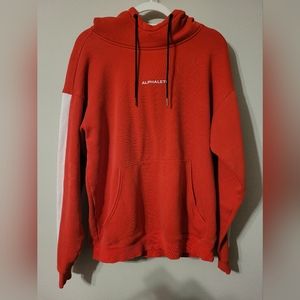 Alphalete/ Red&White Hoodie/ Men's Large